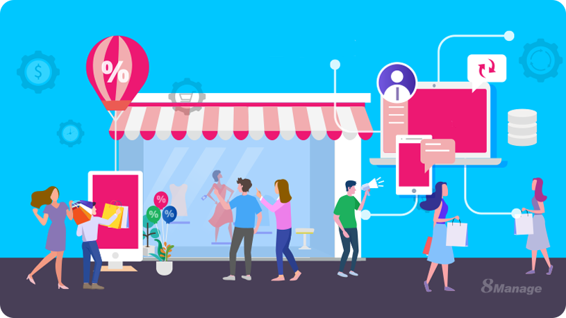 零售行业采购管理,零售采购类型,零售采购流程,8Manage SRM,采购管理软件