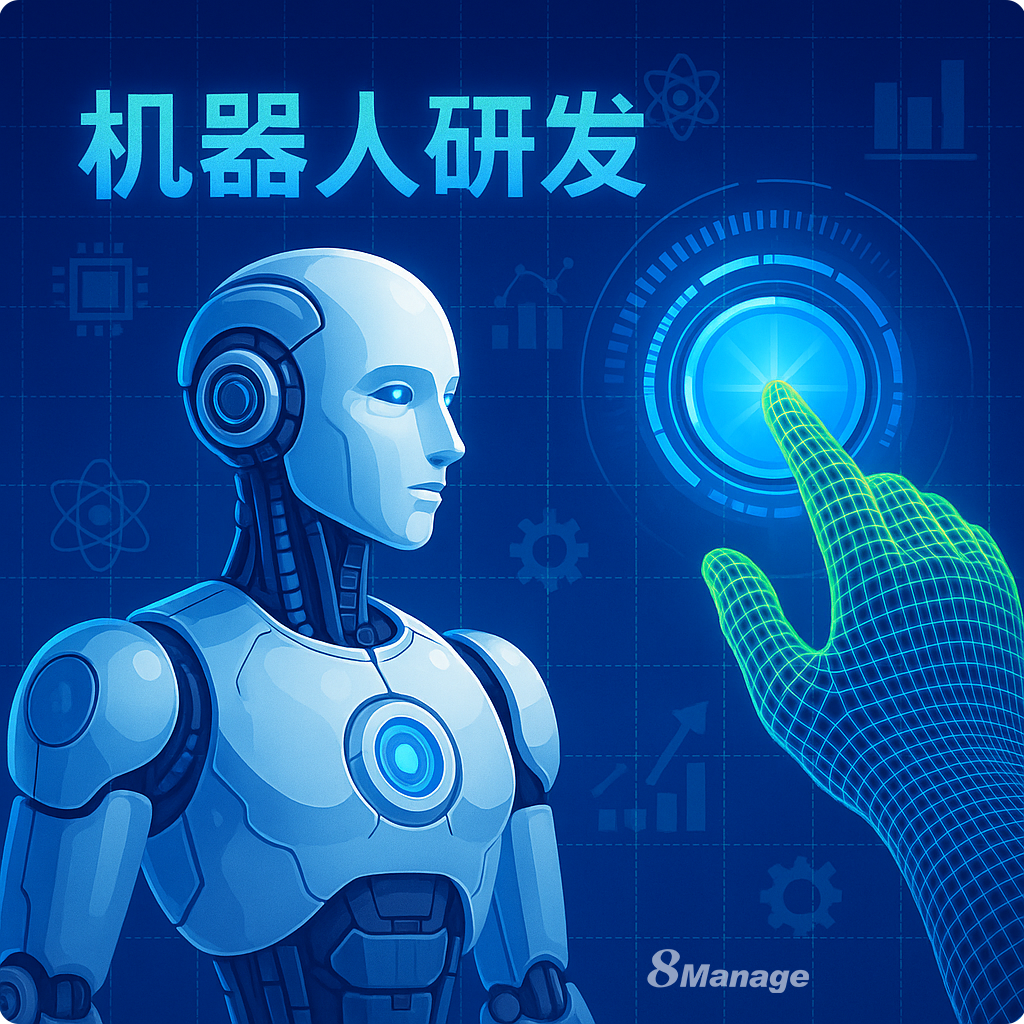 机器人项目管理新风口：如何高效推动智能机器人研发？-8Manage PM | 高亚科技