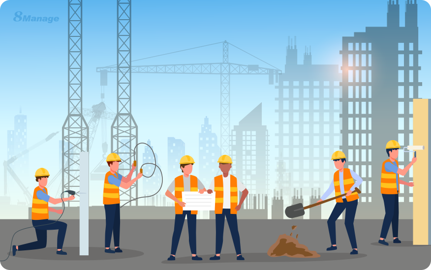 8Manage项目管理软件,工程项目管理,8Manage,成本控制,多项目管理