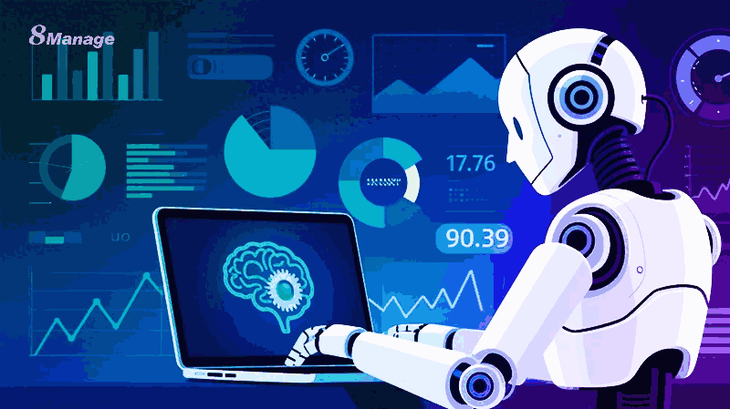 项目执行阶段,AI进度跟踪,项目资源分配,项目风险管理,智能项目管理,8Manage PM项目管理系统