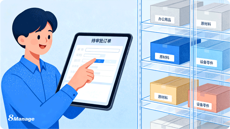 电子采购系统,8Manage SRM,采购平台,招投标管理,供应商管理