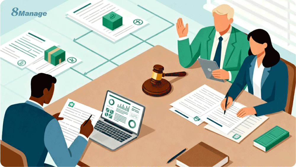 招标采购电子化,8Manage SRM 采购管理软件,招标采购系统,企业采购数字化,采购需求管理,供应商协同,采购风险管控,采购成本优化