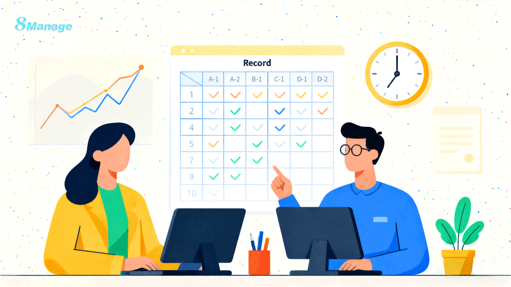 工时管理软件,项目工时系统,8Manage工时表,研发工时管理,项目成本控制