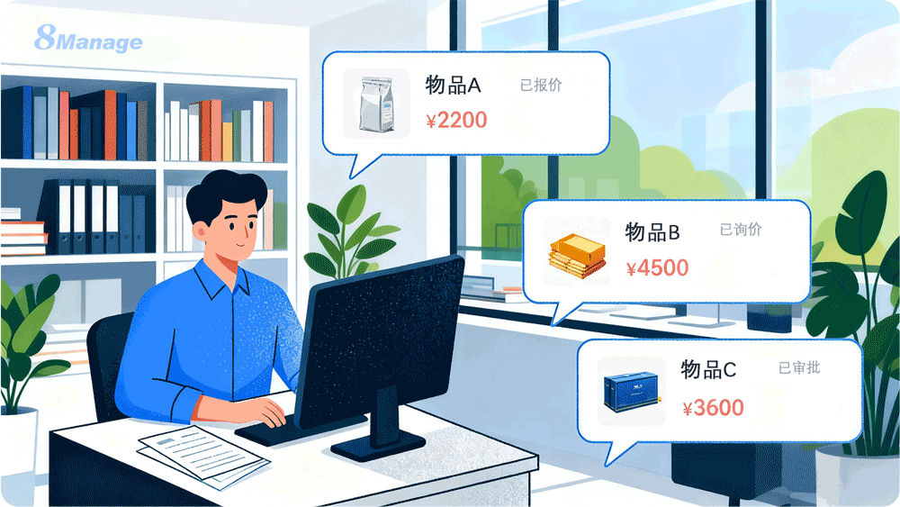 采购降本,采购成本控制,供应链管理,采购策略,降本增效,8Manage SRM,供应商管理,采购流程优化